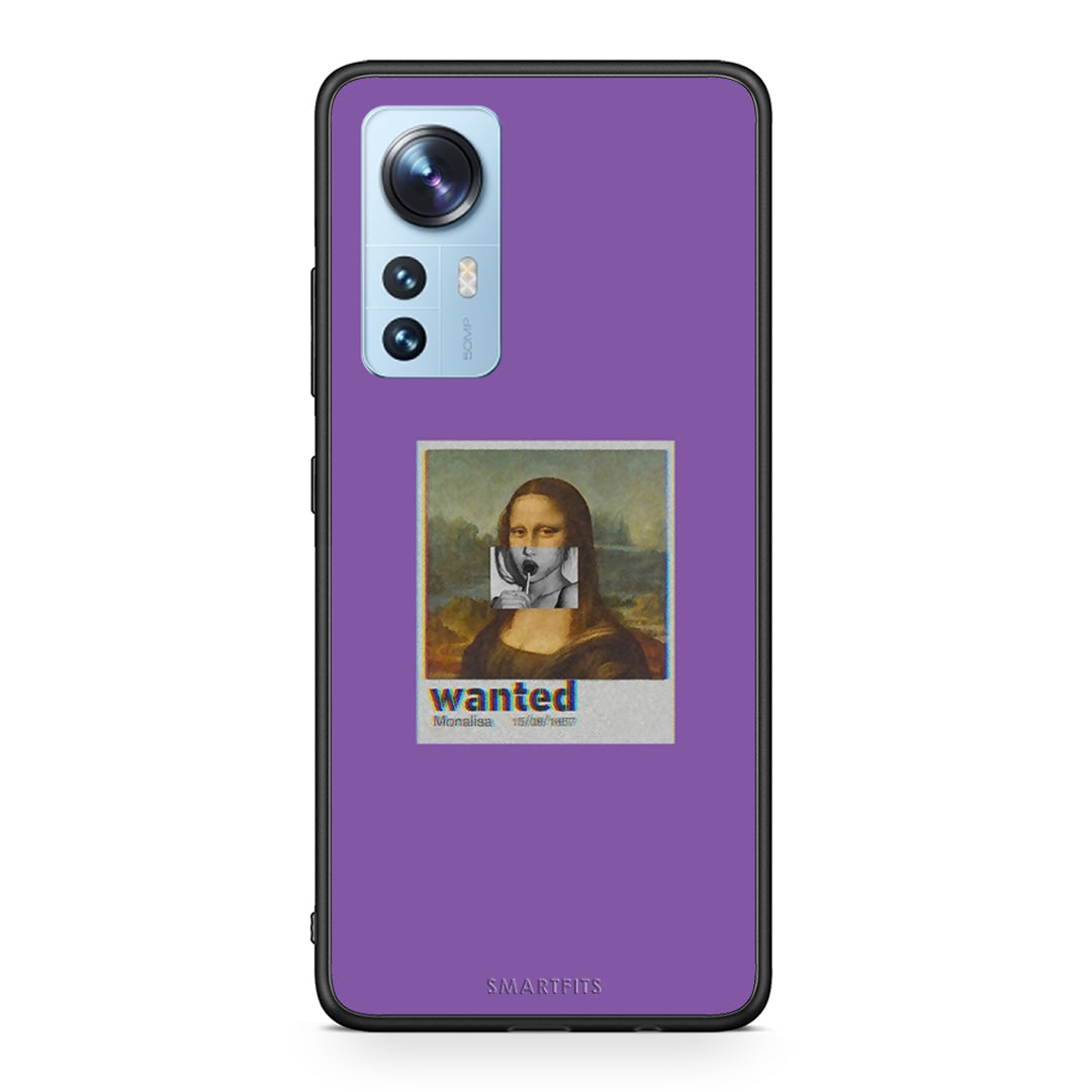 4 - Xiaomi 12/12X 5G Monalisa Popart case, cover, bumper