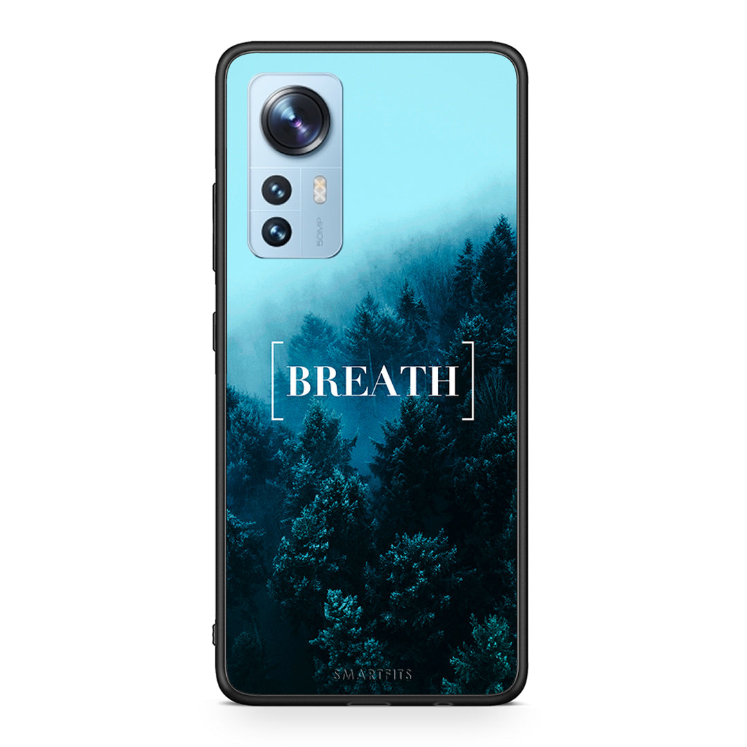 4 - Xiaomi 12/12X 5G Breath Quote case, cover, bumper