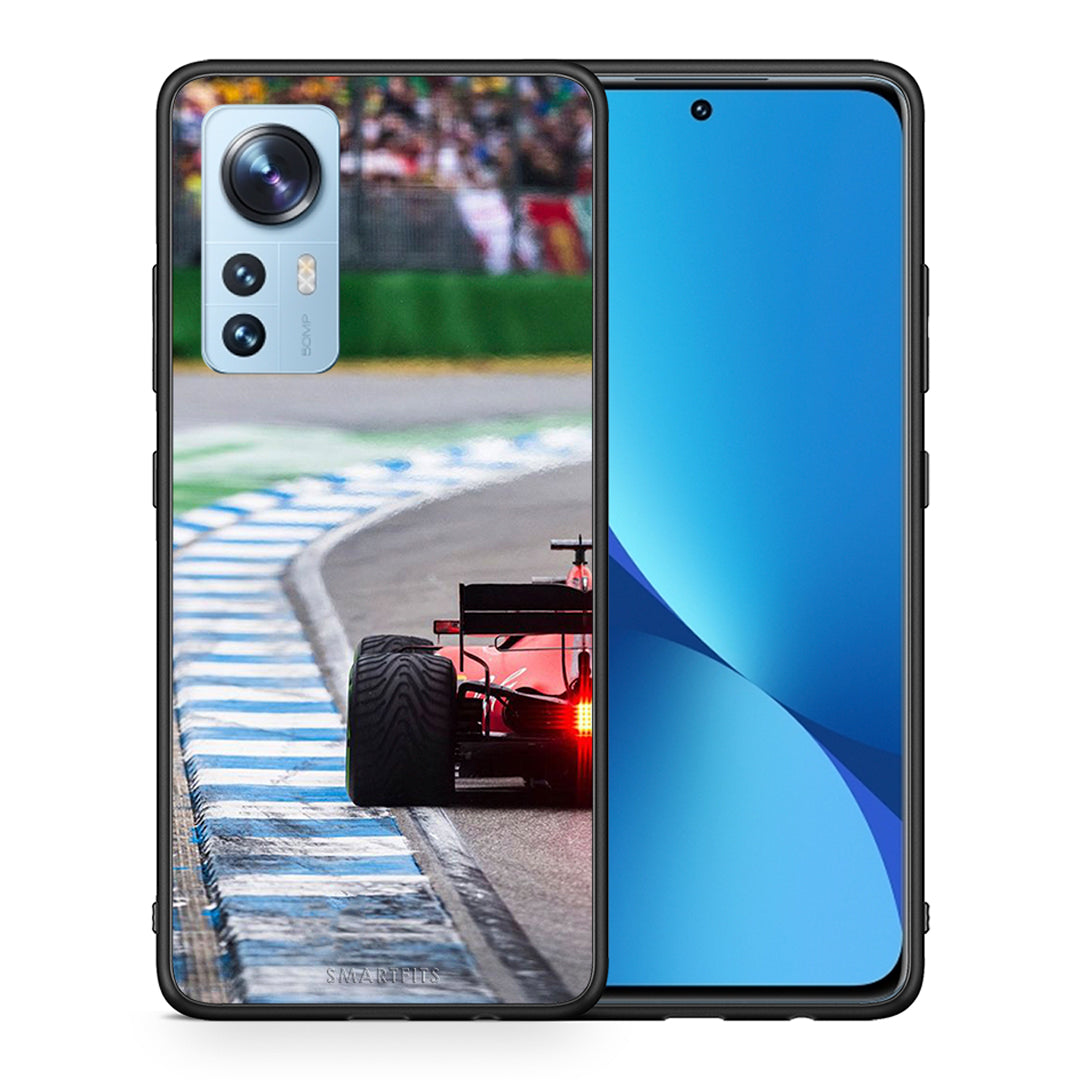 Θήκη Xiaomi 12/12X 5G Racing Vibes από τη Smartfits με σχέδιο στο πίσω μέρος και μαύρο περίβλημα | Xiaomi 12/12X 5G Racing Vibes case with colorful back and black bezels