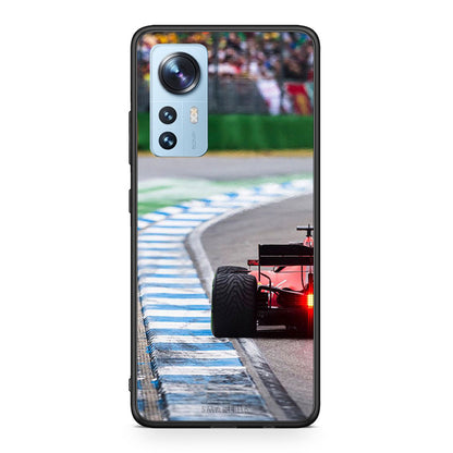 Xiaomi 12/12X 5G Racing Vibes θήκη από τη Smartfits με σχέδιο στο πίσω μέρος και μαύρο περίβλημα | Smartphone case with colorful back and black bezels by Smartfits