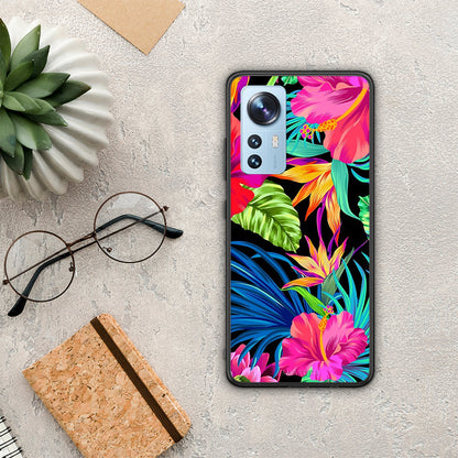Tropical Flowers - Xiaomi 12 / 12X 5G θήκη
