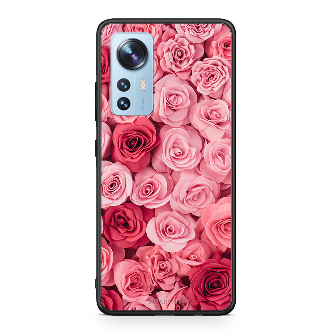 4 - Xiaomi 12/12X 5G RoseGarden Valentine case, cover, bumper