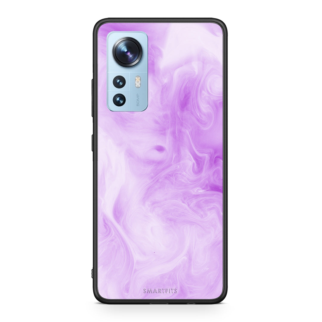 99 - Xiaomi 12/12X 5G Watercolor Lavender case, cover, bumper
