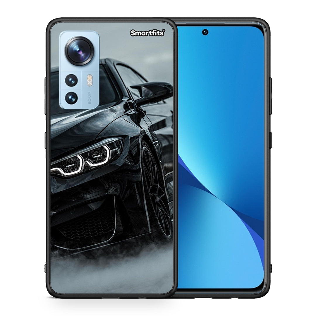 Θήκη Xiaomi 12/12X 5G Black BMW από τη Smartfits με σχέδιο στο πίσω μέρος και μαύρο περίβλημα | Xiaomi 12/12X 5G Black BMW case with colorful back and black bezels