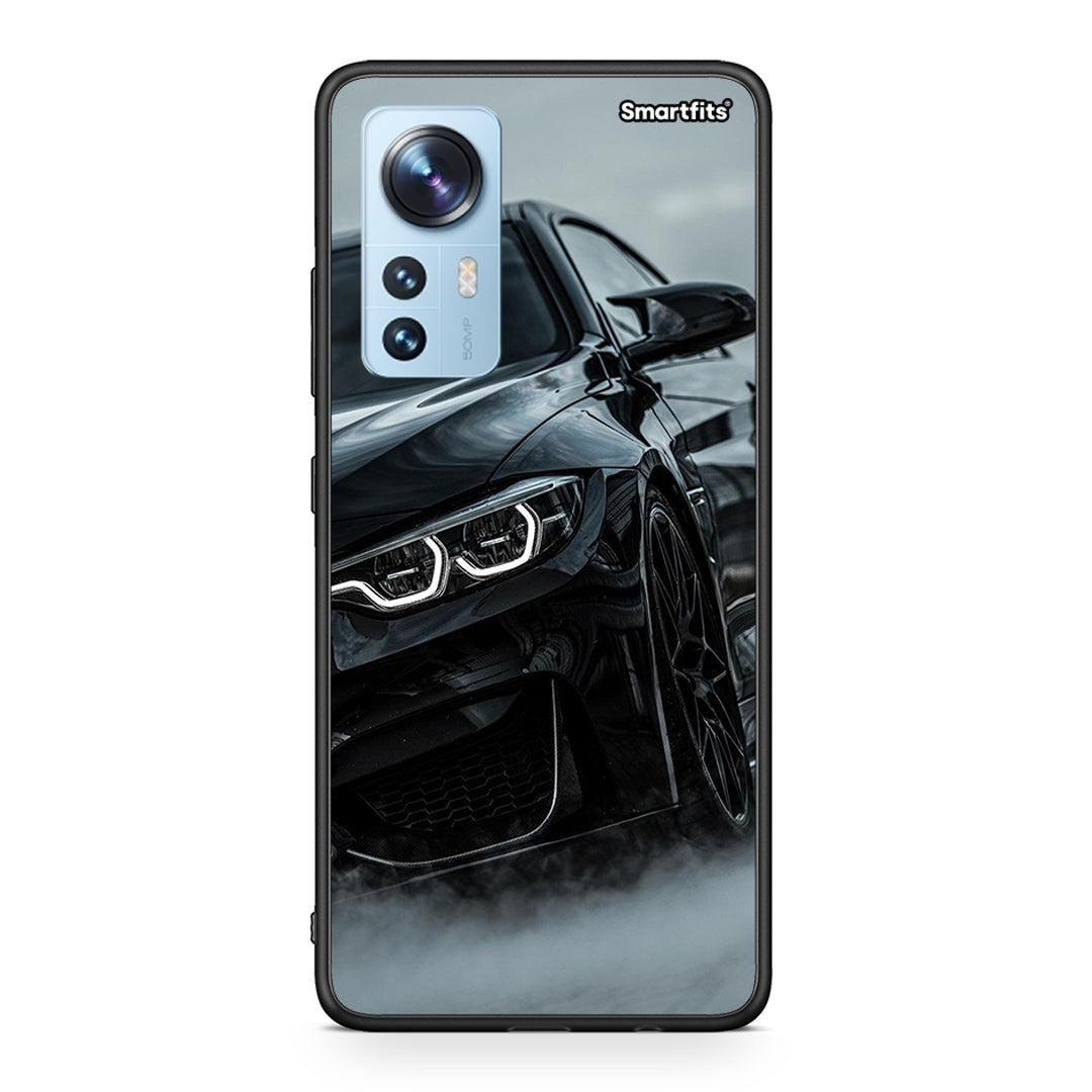 Xiaomi 12/12X 5G Black BMW θήκη από τη Smartfits με σχέδιο στο πίσω μέρος και μαύρο περίβλημα | Smartphone case with colorful back and black bezels by Smartfits