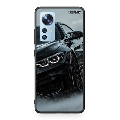 Xiaomi 12/12X 5G Black BMW θήκη από τη Smartfits με σχέδιο στο πίσω μέρος και μαύρο περίβλημα | Smartphone case with colorful back and black bezels by Smartfits