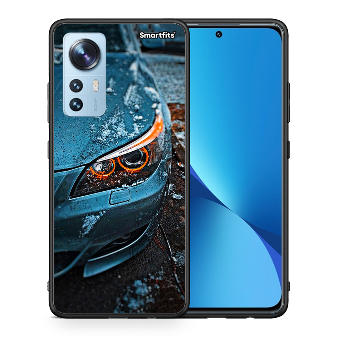 Θήκη Xiaomi 12 / 12X 5G Bmw E60 από τη Smartfits με σχέδιο στο πίσω μέρος και μαύρο περίβλημα | Xiaomi 12 / 12X 5G Bmw E60 case with colorful back and black bezels