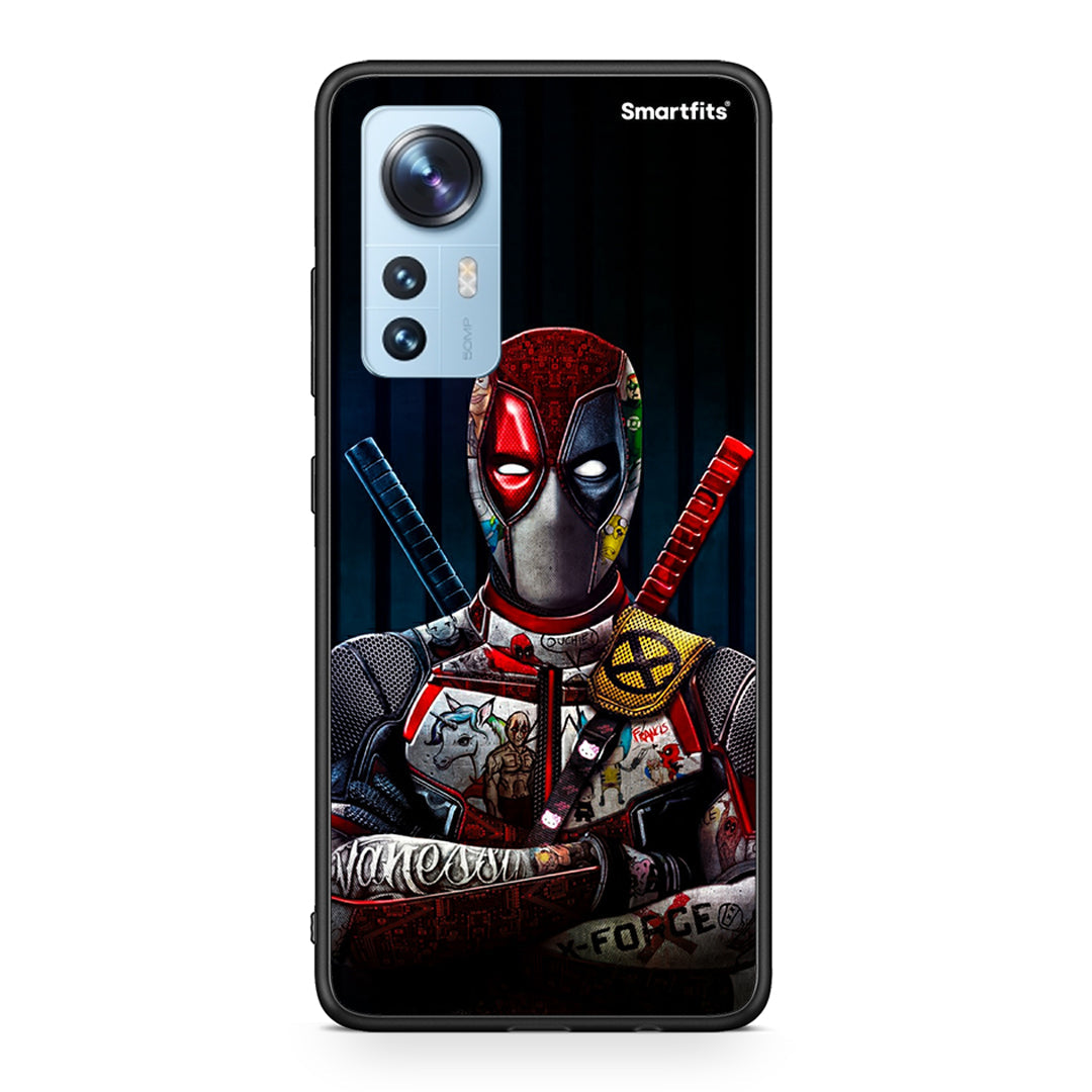 Xiaomi 12/12X 5G Funny Guy θήκη από τη Smartfits με σχέδιο στο πίσω μέρος και μαύρο περίβλημα | Smartphone case with colorful back and black bezels by Smartfits