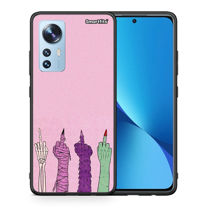 Θήκη Xiaomi 12 / 12X 5G Halloween Be A Lady από τη Smartfits με σχέδιο στο πίσω μέρος και μαύρο περίβλημα | Xiaomi 12 / 12X 5G Halloween Be A Lady case with colorful back and black bezels