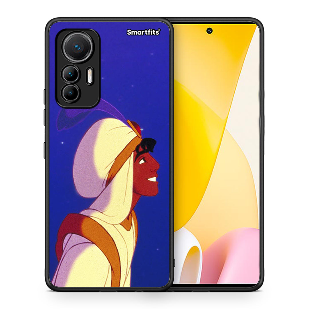 Θήκη Xiaomi 12 Lite 5G Alladin And Jasmine Love 1 από τη Smartfits με σχέδιο στο πίσω μέρος και μαύρο περίβλημα | Xiaomi 12 Lite 5G Alladin And Jasmine Love 1 case with colorful back and black bezels
