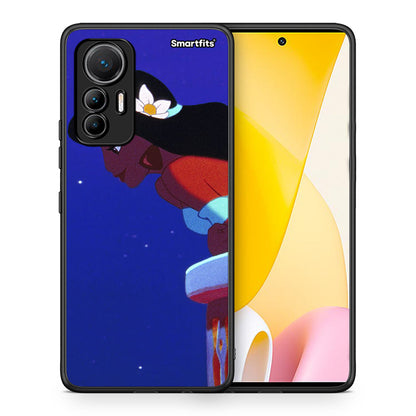 Θήκη Xiaomi 12 Lite 5G Alladin And Jasmine Love 2 από τη Smartfits με σχέδιο στο πίσω μέρος και μαύρο περίβλημα | Xiaomi 12 Lite 5G Alladin And Jasmine Love 2 case with colorful back and black bezels