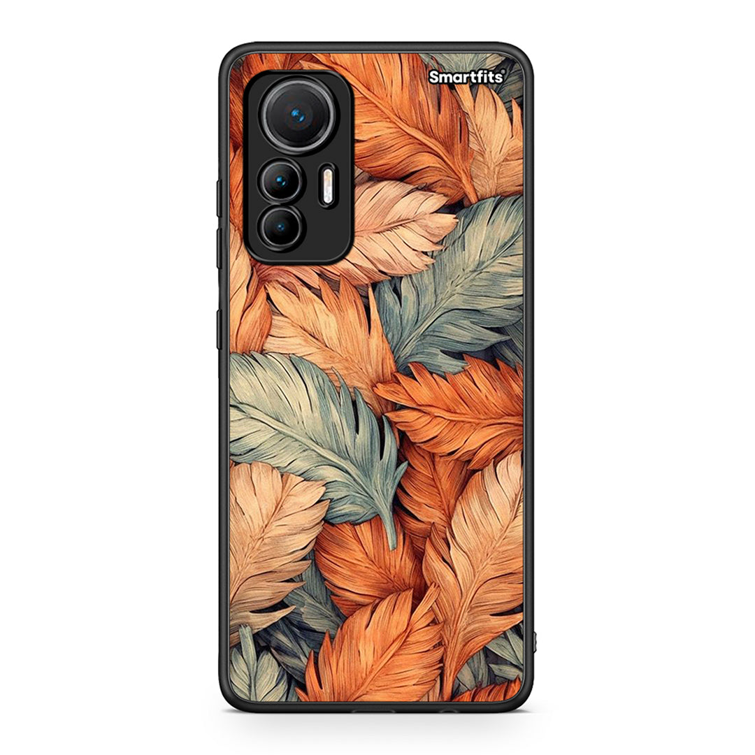 Xiaomi 12 Lite 5G Autumn Leaves θήκη από τη Smartfits με σχέδιο στο πίσω μέρος και μαύρο περίβλημα | Smartphone case with colorful back and black bezels by Smartfits