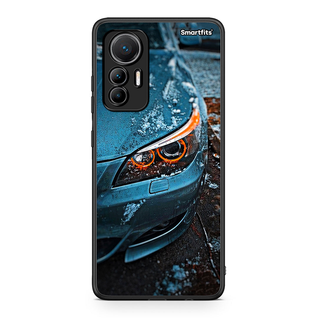 Xiaomi 12 Lite 5G Bmw E60 θήκη από τη Smartfits με σχέδιο στο πίσω μέρος και μαύρο περίβλημα | Smartphone case with colorful back and black bezels by Smartfits