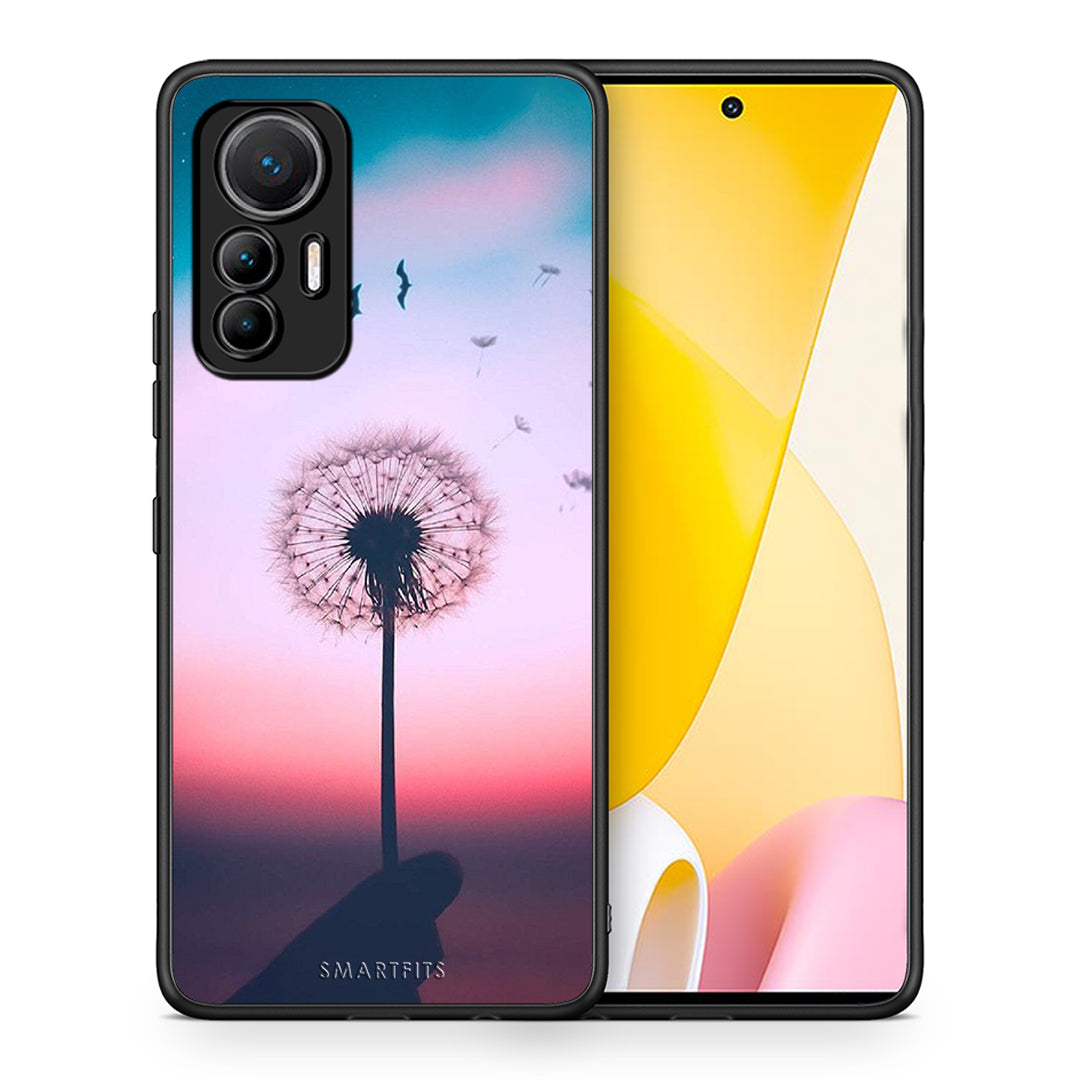 Θήκη Xiaomi 12 Lite 5G Wish Boho από τη Smartfits με σχέδιο στο πίσω μέρος και μαύρο περίβλημα | Xiaomi 12 Lite 5G Wish Boho case with colorful back and black bezels