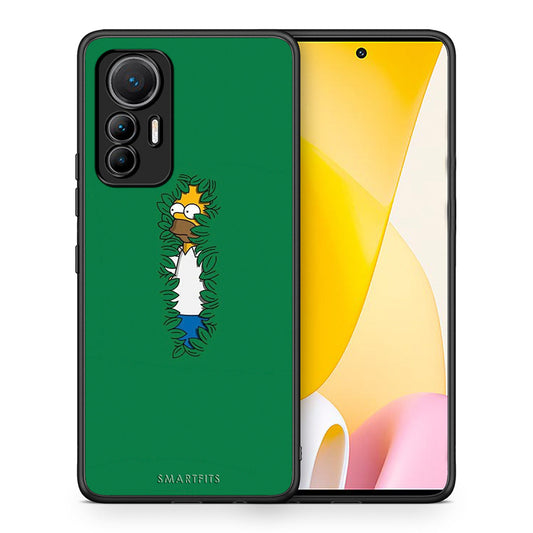 Θήκη Αγίου Βαλεντίνου Xiaomi 12 Lite 5G Bush Man από τη Smartfits με σχέδιο στο πίσω μέρος και μαύρο περίβλημα | Xiaomi 12 Lite 5G Bush Man case with colorful back and black bezels