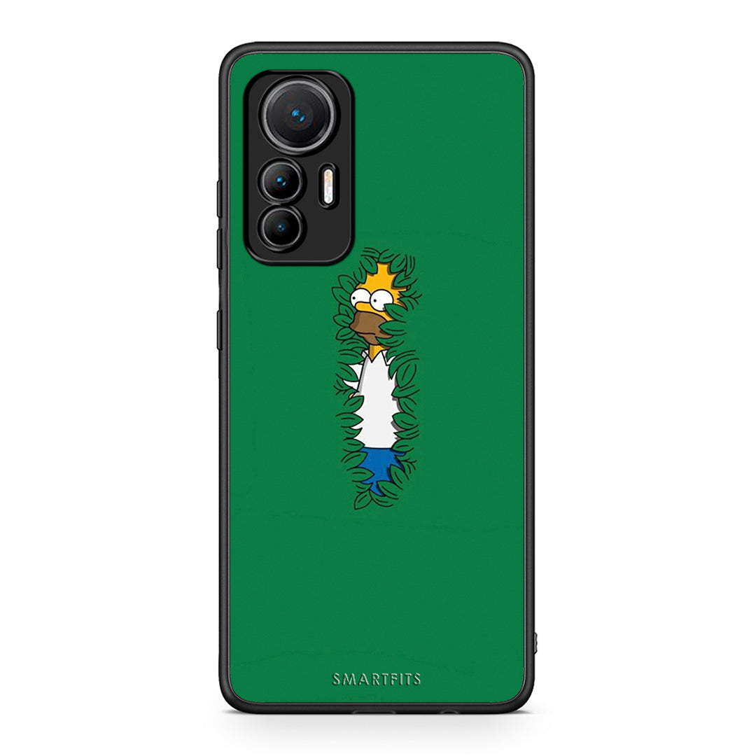 Xiaomi 12 Lite 5G Bush Man Θήκη Αγίου Βαλεντίνου από τη Smartfits με σχέδιο στο πίσω μέρος και μαύρο περίβλημα | Smartphone case with colorful back and black bezels by Smartfits