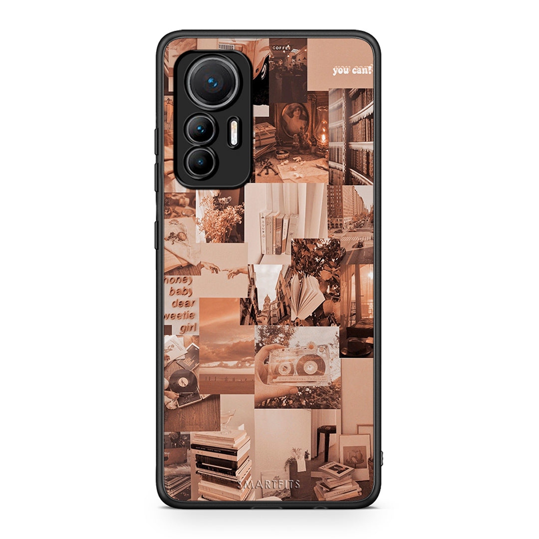 Xiaomi 12 Lite 5G Collage You Can Θήκη Αγίου Βαλεντίνου από τη Smartfits με σχέδιο στο πίσω μέρος και μαύρο περίβλημα | Smartphone case with colorful back and black bezels by Smartfits