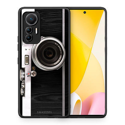 Θήκη Xiaomi 12 Lite 5G Emily In Paris από τη Smartfits με σχέδιο στο πίσω μέρος και μαύρο περίβλημα | Xiaomi 12 Lite 5G Emily In Paris case with colorful back and black bezels