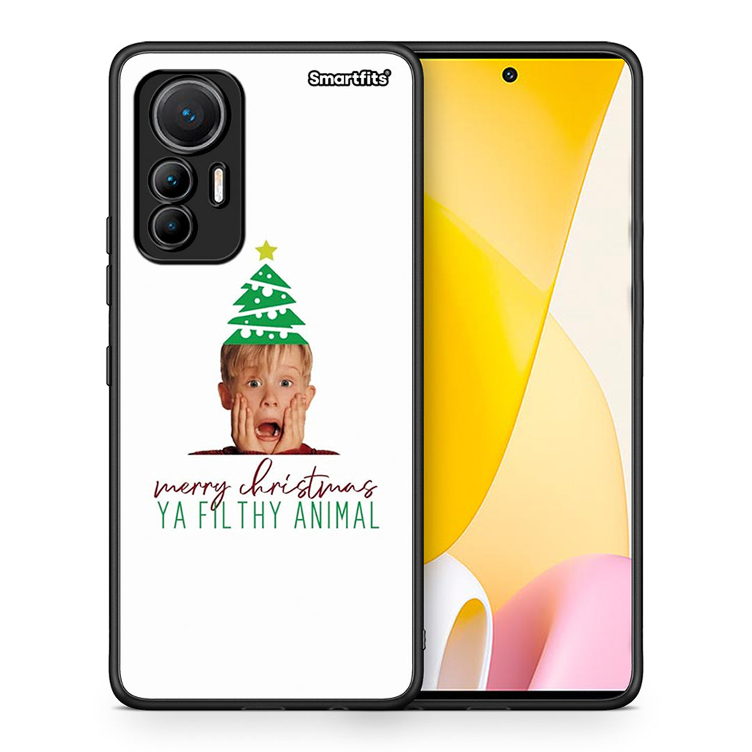 Θήκη Xiaomi 12 Lite 5G Filthy Animal από τη Smartfits με σχέδιο στο πίσω μέρος και μαύρο περίβλημα | Xiaomi 12 Lite 5G Filthy Animal case with colorful back and black bezels