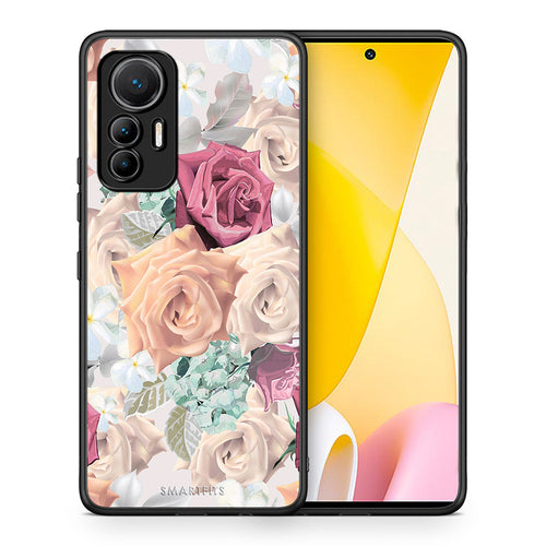 Θήκη Xiaomi 12 Lite 5G Bouquet Floral από τη Smartfits με σχέδιο στο πίσω μέρος και μαύρο περίβλημα | Xiaomi 12 Lite 5G Bouquet Floral case with colorful back and black bezels