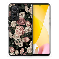 Thumbnail for Θήκη Xiaomi 12 Lite 5G Wild Roses Flower από τη Smartfits με σχέδιο στο πίσω μέρος και μαύρο περίβλημα | Xiaomi 12 Lite 5G Wild Roses Flower case with colorful back and black bezels