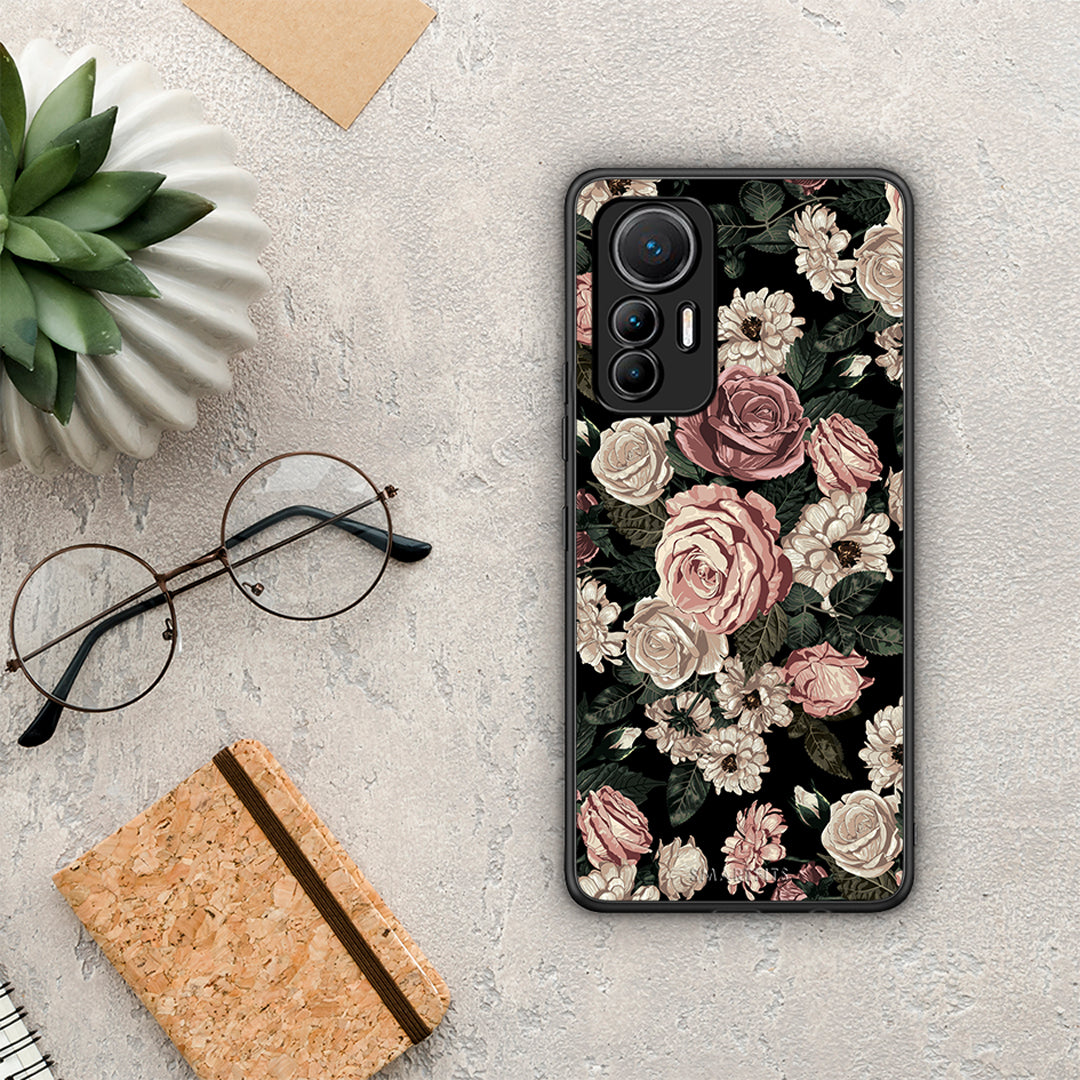 Flower Wild Roses - Xiaomi 12 Lite 5G θήκη