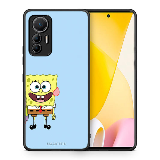 Θήκη Xiaomi 12 Lite 5G Friends Bob από τη Smartfits με σχέδιο στο πίσω μέρος και μαύρο περίβλημα | Xiaomi 12 Lite 5G Friends Bob case with colorful back and black bezels