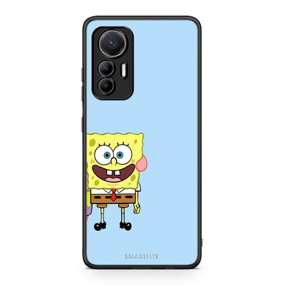 Xiaomi 12 Lite 5G Friends Bob θήκη από τη Smartfits με σχέδιο στο πίσω μέρος και μαύρο περίβλημα | Smartphone case with colorful back and black bezels by Smartfits