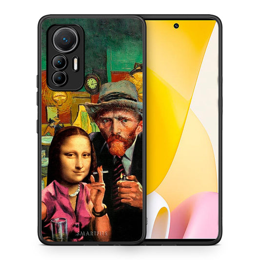 Θήκη Xiaomi 12 Lite 5G Funny Art από τη Smartfits με σχέδιο στο πίσω μέρος και μαύρο περίβλημα | Xiaomi 12 Lite 5G Funny Art case with colorful back and black bezels
