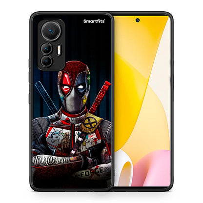 Θήκη Xiaomi 12 Lite 5G Funny Guy από τη Smartfits με σχέδιο στο πίσω μέρος και μαύρο περίβλημα | Xiaomi 12 Lite 5G Funny Guy case with colorful back and black bezels