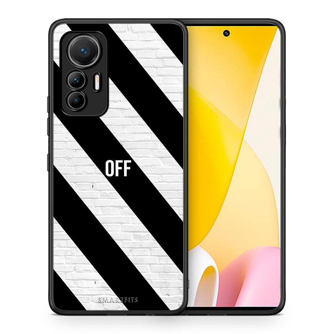 Θήκη Xiaomi 12 Lite 5G Get Off από τη Smartfits με σχέδιο στο πίσω μέρος και μαύρο περίβλημα | Xiaomi 12 Lite 5G Get Off case with colorful back and black bezels