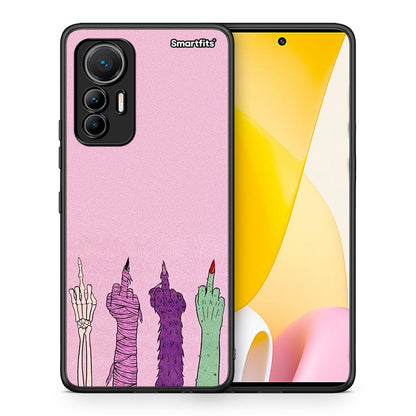 Θήκη Xiaomi 12 Lite 5G Halloween Be A Lady από τη Smartfits με σχέδιο στο πίσω μέρος και μαύρο περίβλημα | Xiaomi 12 Lite 5G Halloween Be A Lady case with colorful back and black bezels