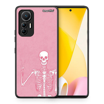 Θήκη Xiaomi 12 Lite 5G Halloween Motivation από τη Smartfits με σχέδιο στο πίσω μέρος και μαύρο περίβλημα | Xiaomi 12 Lite 5G Halloween Motivation case with colorful back and black bezels