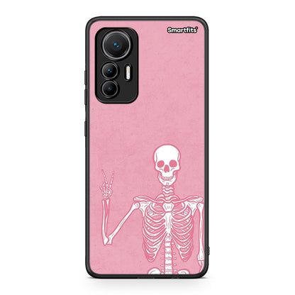 Xiaomi 12 Lite 5G Halloween Motivation θήκη από τη Smartfits με σχέδιο στο πίσω μέρος και μαύρο περίβλημα | Smartphone case with colorful back and black bezels by Smartfits