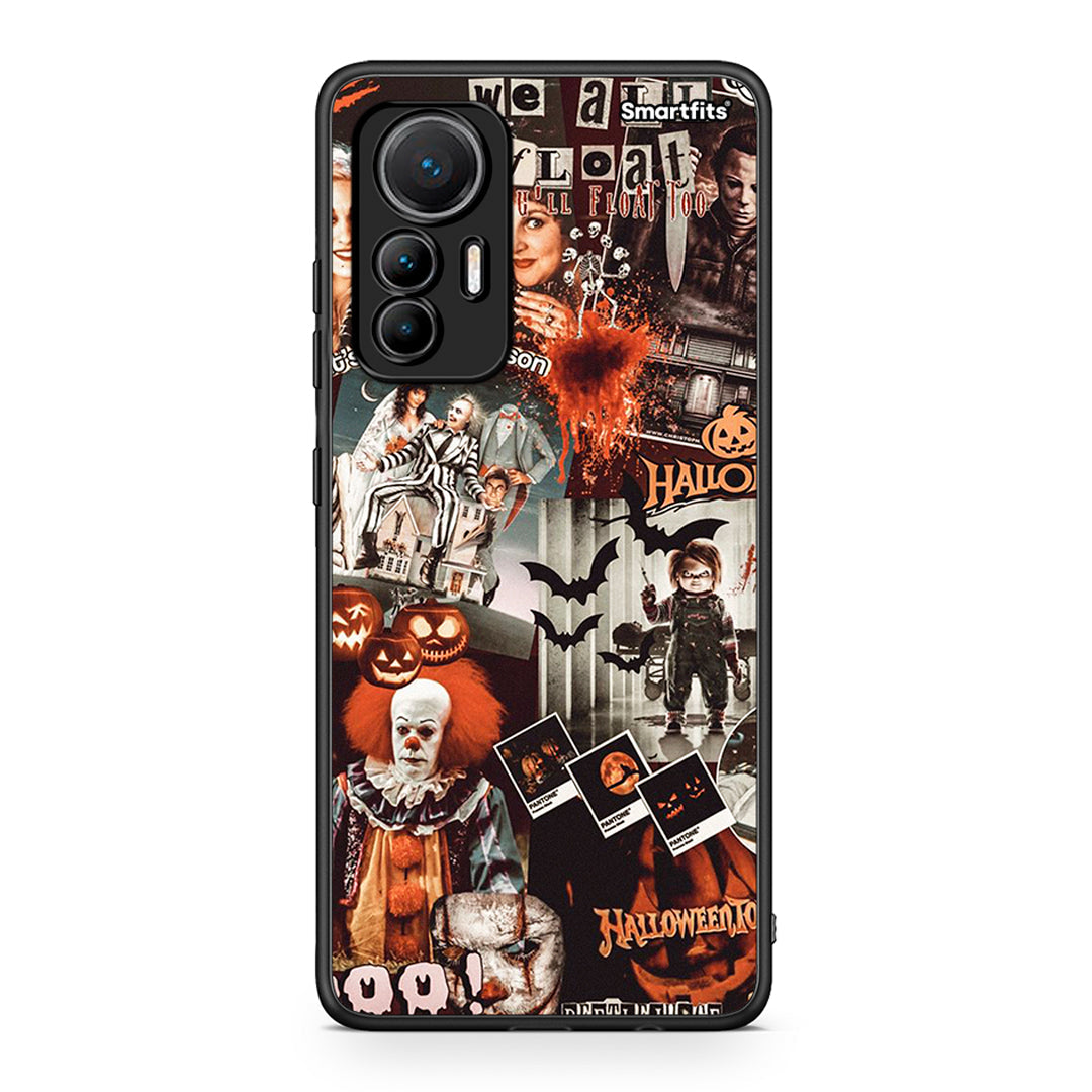 Xiaomi 12 Lite 5G Halloween Spooky Season θήκη από τη Smartfits με σχέδιο στο πίσω μέρος και μαύρο περίβλημα | Smartphone case with colorful back and black bezels by Smartfits