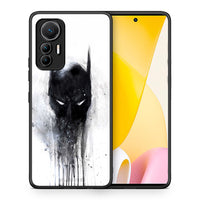 Thumbnail for Θήκη Xiaomi 12 Lite 5G Paint Bat Hero από τη Smartfits με σχέδιο στο πίσω μέρος και μαύρο περίβλημα | Xiaomi 12 Lite 5G Paint Bat Hero case with colorful back and black bezels