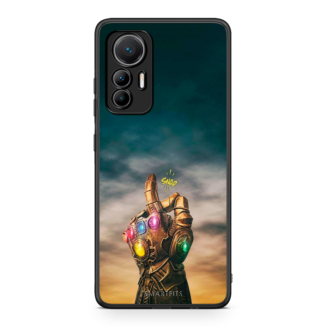 Xiaomi 12 Lite 5G Infinity Snap θήκη από τη Smartfits με σχέδιο στο πίσω μέρος και μαύρο περίβλημα | Smartphone case with colorful back and black bezels by Smartfits
