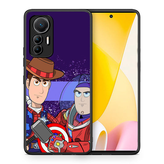 Θήκη Xiaomi 12 Lite 5G Infinity Story από τη Smartfits με σχέδιο στο πίσω μέρος και μαύρο περίβλημα | Xiaomi 12 Lite 5G Infinity Story case with colorful back and black bezels