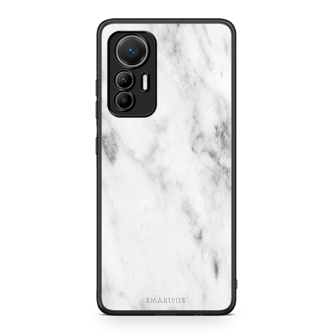 2 - Xiaomi 12 Lite 5G White marble case, cover, bumper