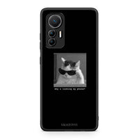 Thumbnail for Xiaomi 12 Lite 5G Meme Cat θήκη από τη Smartfits με σχέδιο στο πίσω μέρος και μαύρο περίβλημα | Smartphone case with colorful back and black bezels by Smartfits