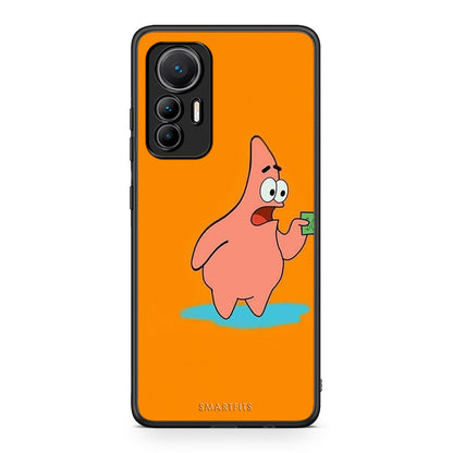 Xiaomi 12 Lite 5G No Money 1 Θήκη Αγίου Βαλεντίνου από τη Smartfits με σχέδιο στο πίσω μέρος και μαύρο περίβλημα | Smartphone case with colorful back and black bezels by Smartfits