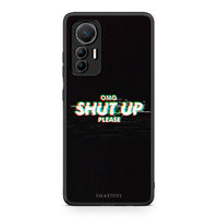 Thumbnail for Xiaomi 12 Lite 5G OMG ShutUp θήκη από τη Smartfits με σχέδιο στο πίσω μέρος και μαύρο περίβλημα | Smartphone case with colorful back and black bezels by Smartfits