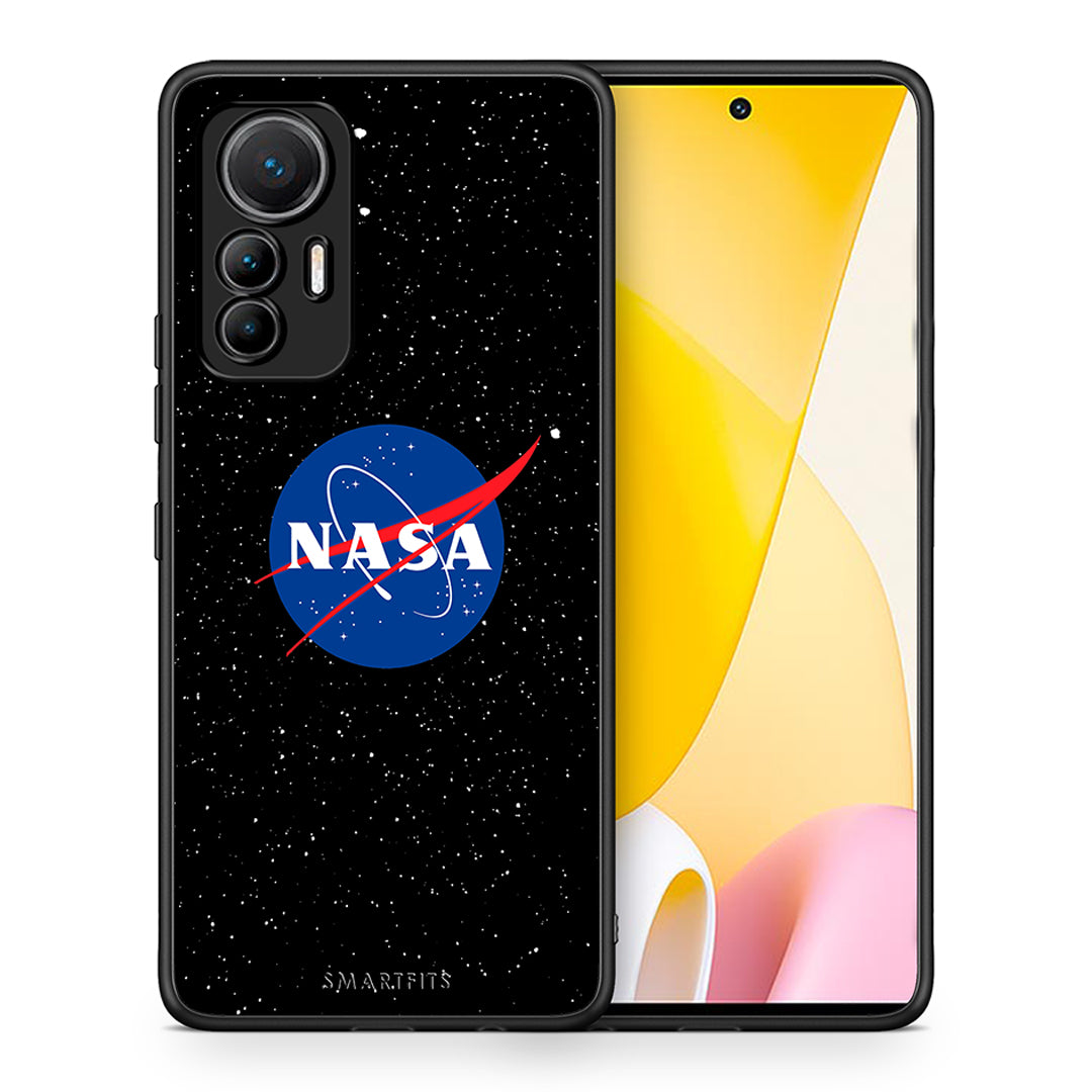 Θήκη Xiaomi 12 Lite 5G NASA PopArt από τη Smartfits με σχέδιο στο πίσω μέρος και μαύρο περίβλημα | Xiaomi 12 Lite 5G NASA PopArt case with colorful back and black bezels