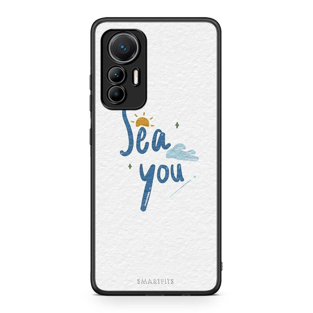 Xiaomi 12 Lite 5G Sea You Θήκη από τη Smartfits με σχέδιο στο πίσω μέρος και μαύρο περίβλημα | Smartphone case with colorful back and black bezels by Smartfits