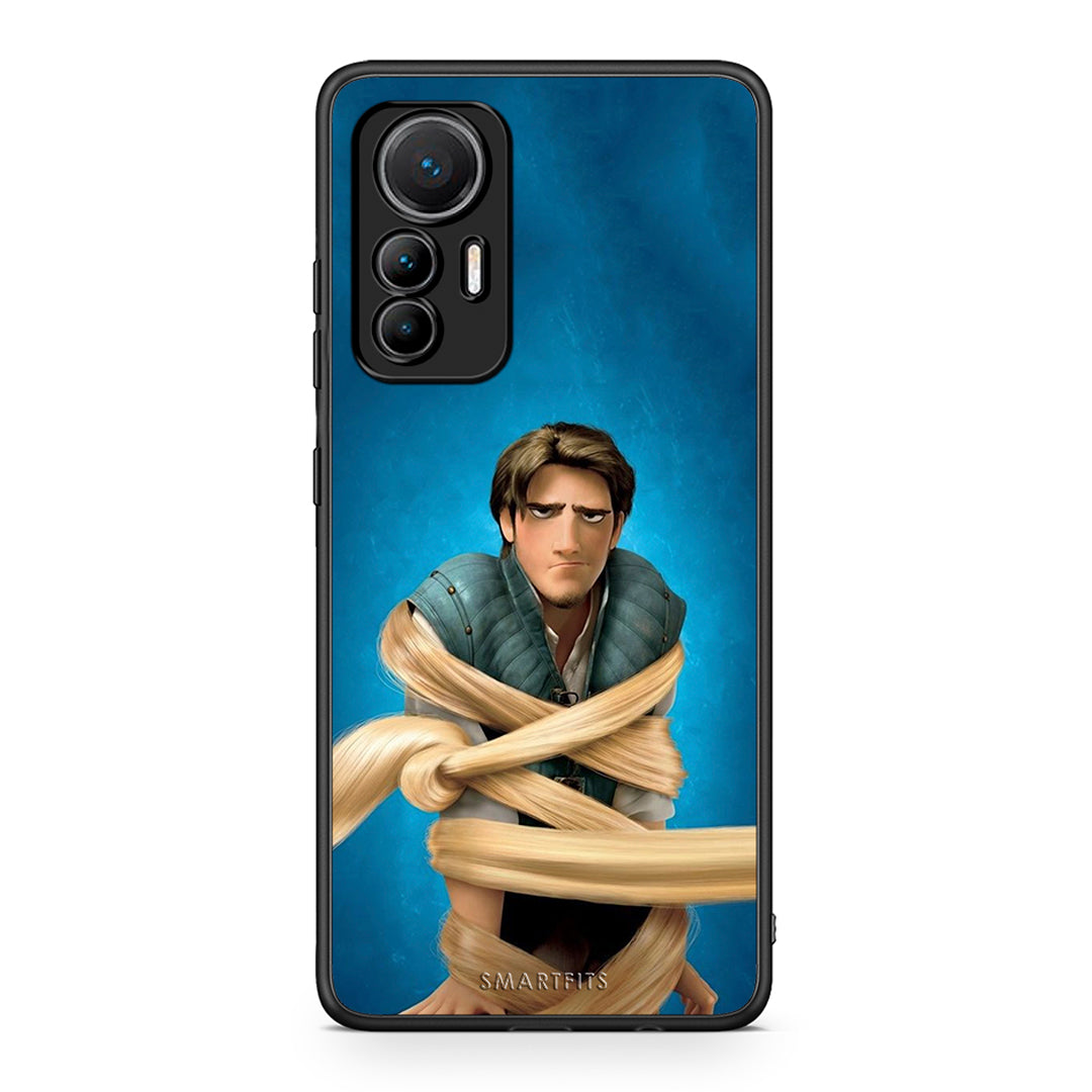 Xiaomi 12 Lite 5G Tangled 1 Θήκη Αγίου Βαλεντίνου από τη Smartfits με σχέδιο στο πίσω μέρος και μαύρο περίβλημα | Smartphone case with colorful back and black bezels by Smartfits