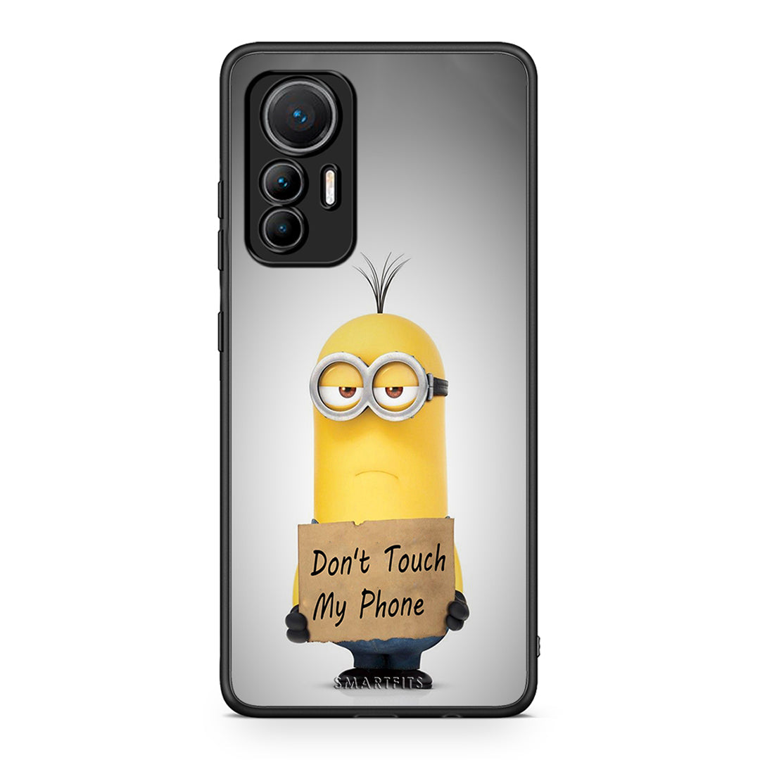4 - Xiaomi 12 Lite 5G Minion Text case, cover, bumper