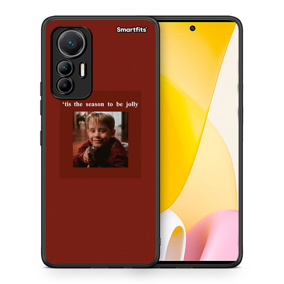 Θήκη Xiaomi 12 Lite 5G Xmas Ultimate Spirit από τη Smartfits με σχέδιο στο πίσω μέρος και μαύρο περίβλημα | Xiaomi 12 Lite 5G Xmas Ultimate Spirit case with colorful back and black bezels