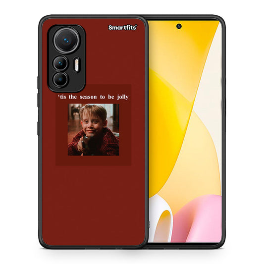 Θήκη Xiaomi 12 Lite 5G Xmas Ultimate Spirit από τη Smartfits με σχέδιο στο πίσω μέρος και μαύρο περίβλημα | Xiaomi 12 Lite 5G Xmas Ultimate Spirit case with colorful back and black bezels