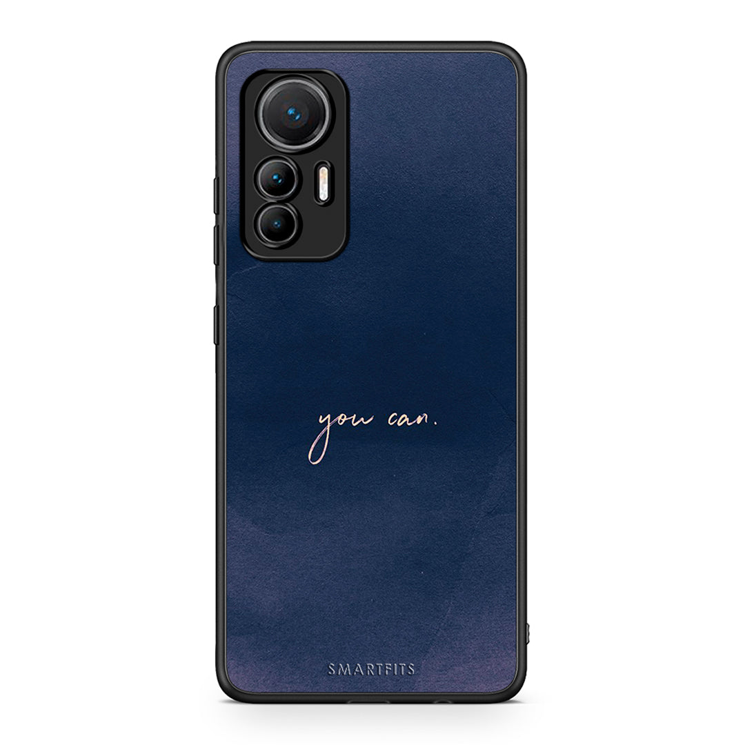 Xiaomi 12 Lite 5G You Can θήκη από τη Smartfits με σχέδιο στο πίσω μέρος και μαύρο περίβλημα | Smartphone case with colorful back and black bezels by Smartfits