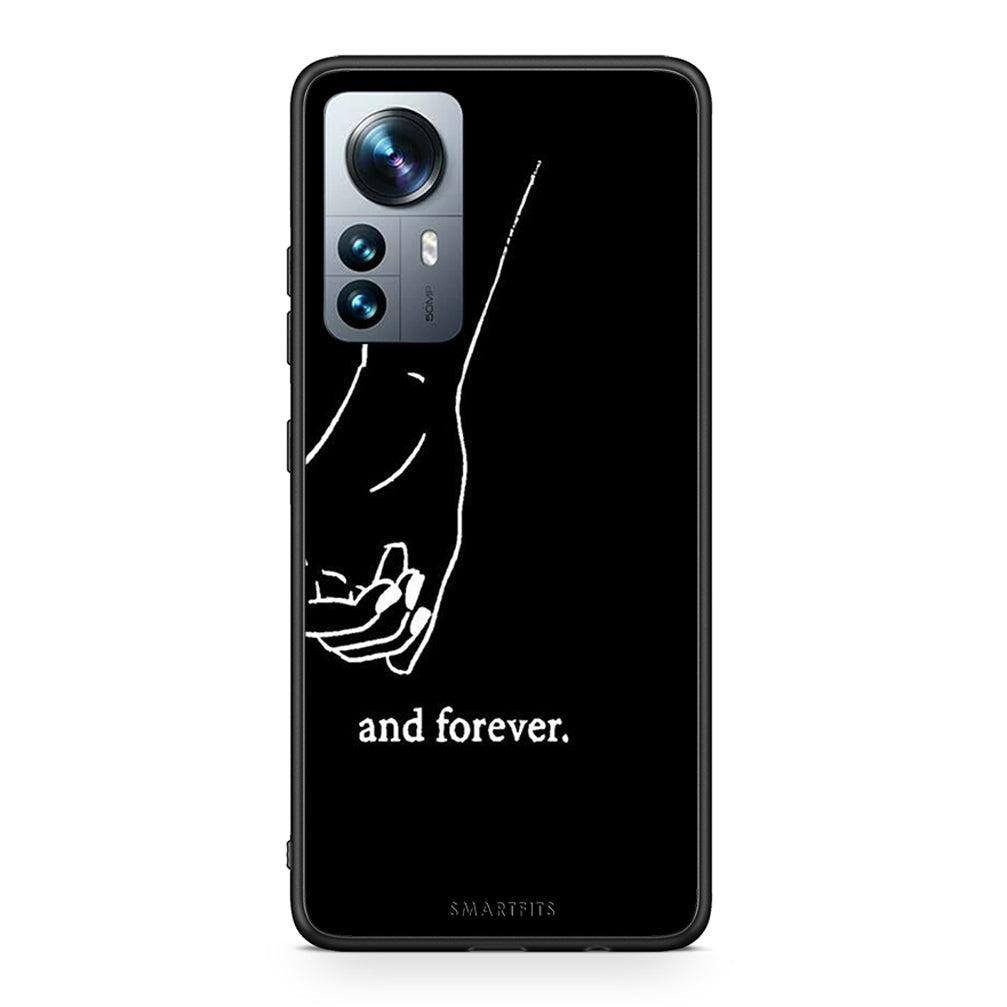 Xiaomi 12 Pro Always & Forever 2 Θήκη Αγίου Βαλεντίνου από τη Smartfits με σχέδιο στο πίσω μέρος και μαύρο περίβλημα | Smartphone case with colorful back and black bezels by Smartfits